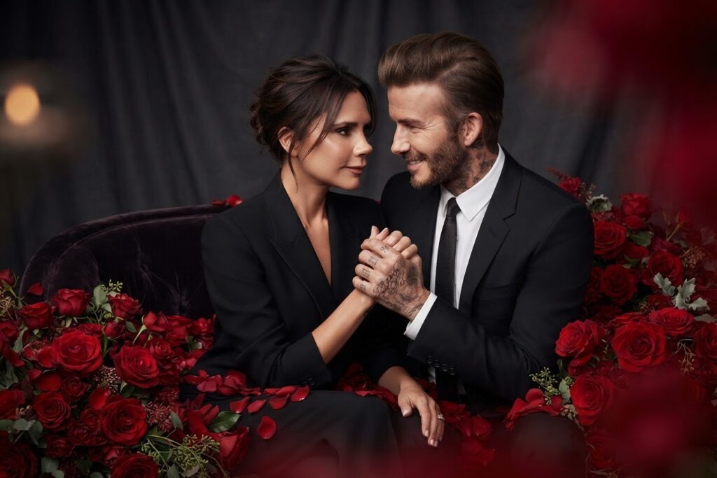 Vogue-Style Editorial Couple Cover