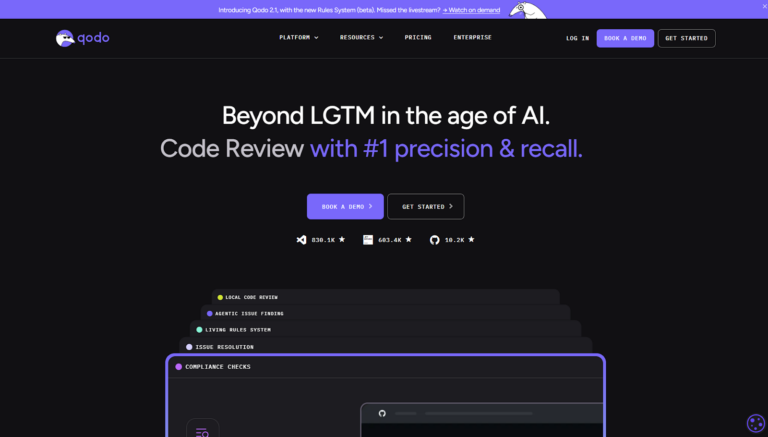 qodo هوش مصنوعی برنامه نویسی