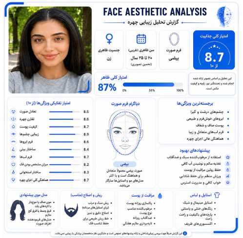 پرامپت تحلیل چهره جمنای