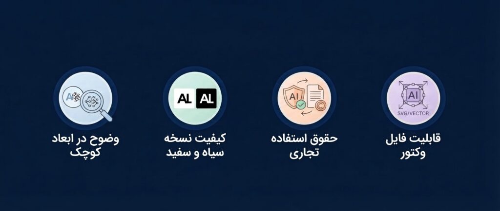 نکات کلیدی در انتخاب و ارزیابی لوگو